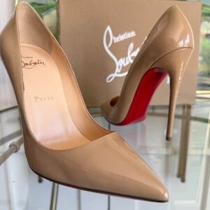 Christian Louboutin So Kate 120 Patent Pumps 37